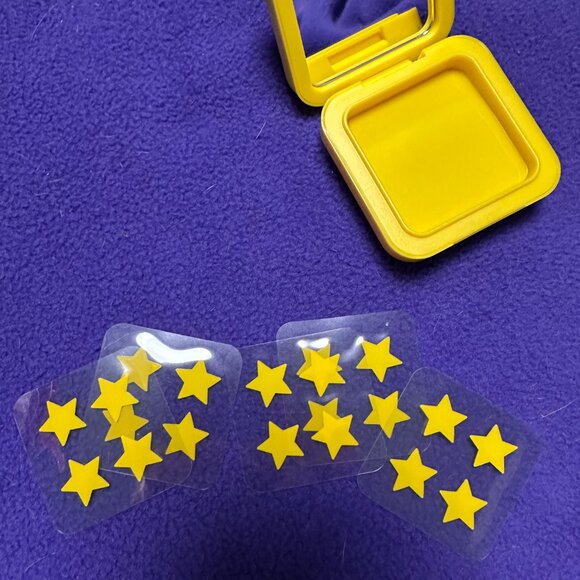 Starface Acne Patches Yellow Compact Travel Container 20 Pimple Patches NEW. - Picture 5 of 5